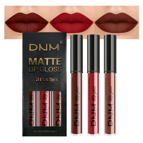 Vista 29 de evpct Juego de 2 lápices delineador de labios y lápiz labial líquido mate de 24 horas, color ciruela púrpura, maquillaje para mujer, lápiz labial
