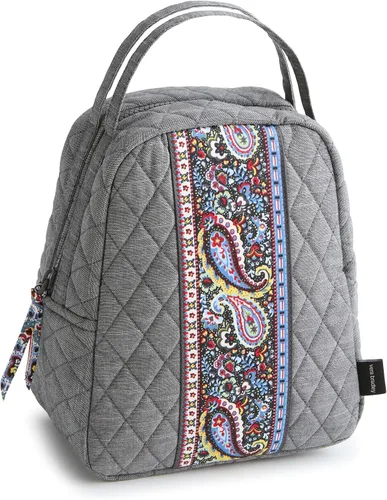 Vista 13 de Vera Bradley Bolsa de almuerzo premium para mujer (algodón)