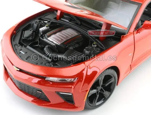 Vista 5 de Chevrolet 2016 Camaro SS Rojo 1/18 por Maisto 31689