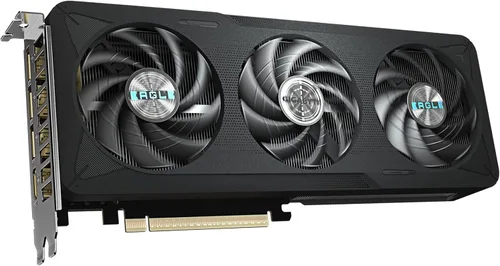 Vista 4 de Tarjeta gráfica GIGABYTE GeForce RTX 5060 Eagle MAX OC 8G, 8GB 128-bit GDDR7, PCIe 5.0, sistema de enfriamiento WINDFORCE, tarjeta de video