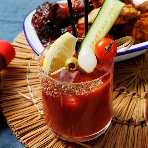 Vista 6 de Demitri's Sal especiada para borde Bloody Mary 4 oz.
