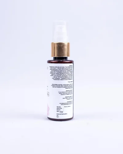 Vista 2 de Crema facial – Extracto de regaliz, amla y zanahoria tono de piel iluminador, hidratante y uniforme Nutritiva con agua de rosas y manteca