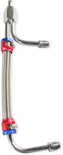 Vista 2 de Mr. Gasket Línea de combustible, Holley ajustable con manómetro, 0.125 in. NPT