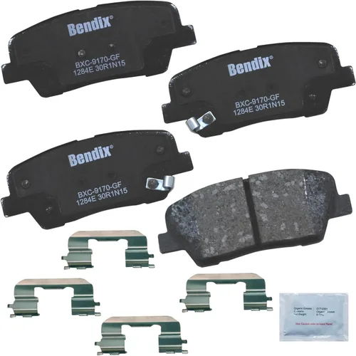 Vista 69 de Bendix Priority1 CFC154 - Juego de pastillas de freno de disco para Avanti II, Century, LeSabre, Regal, Riviera, chasis comercial, DeVille