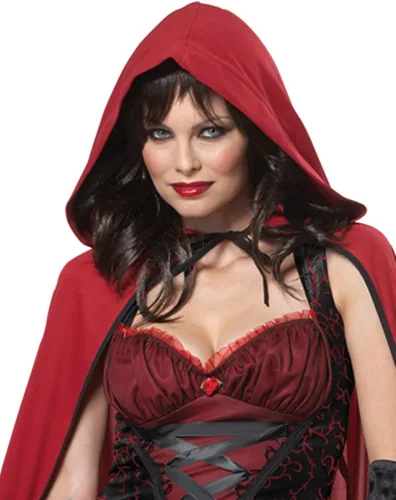 Vista 4 de Disfraz de Caperucita Roja de California Costumes para mujer adulta