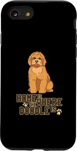 Vista 17 de Funda dorada para iPhone 11 Goldendoodle Dood Funny Doodle Dog
