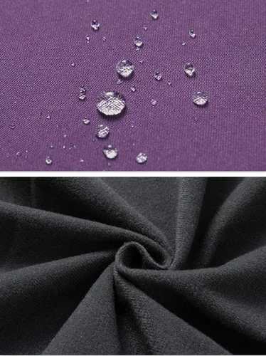 Vista 4 de Chaqueta de lluvia Diamond Candy para mujer con diseño para senderismo impermeable y ligera con capucha