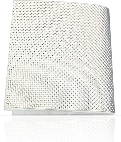 Vista 8 de Peastorm Protector térmico para escape, material de aluminio, silenciador, armadura de aislamiento, 12 x 24 pulgadas
