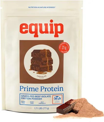 Vista 2 de Equip Foods Prime Protein Powder Mantequilla de maní y proteína Prime en polvo Chocolate