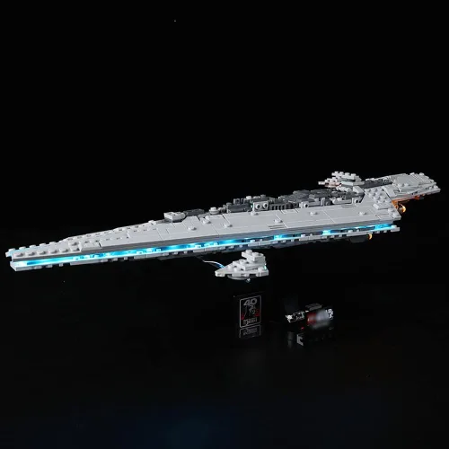 Vista 10 de Kyglaring Kit de iluminación LED (sin modelo) diseñado para Lego Executor Super Star Destroyer 75356 Kit de construcción modelo, sin juego de Lego