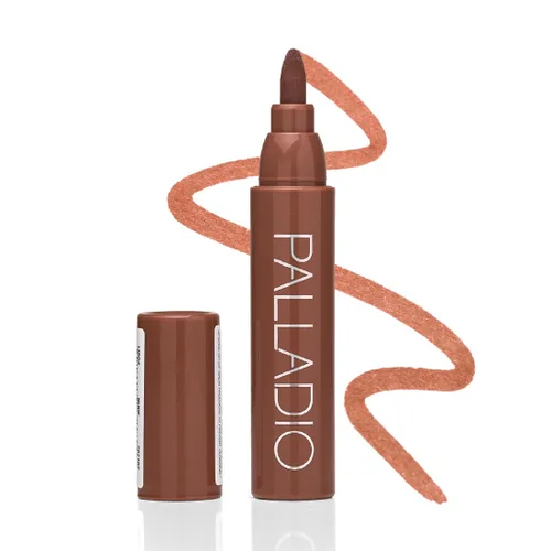 Vista 12 de Palladio Tinte de labios, fórmula hidratante e impermeable, aspecto de color mate, color de labios de larga duración para uso durante todo el día