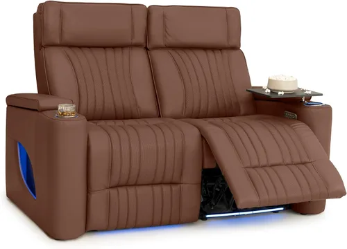 Vista 9 de Seatcraft Valore Asiento de cine en casa Tabaco Sillón Individual