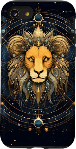 Vista 18 de Leo Zodiac Sign Lion Horoscope Constellation Case for iPhone 17