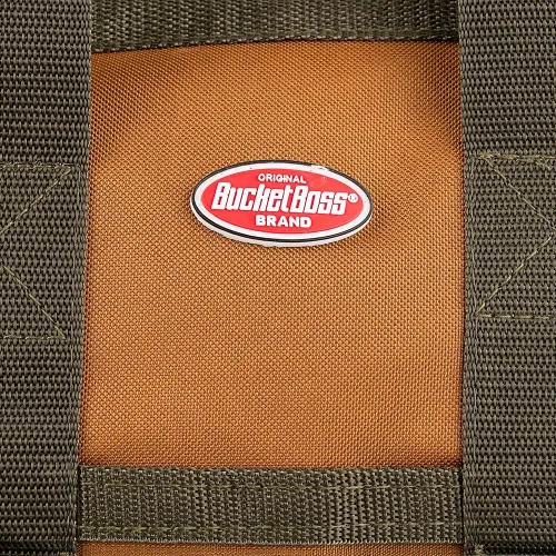 Vista 10 de Bucket Boss Gatemouth 16 - Bolsa de herramientas en color marrón, 60016, 15 litros (marrón)