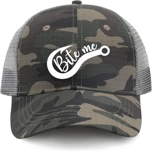 Vista 9 de Baseball Caps Bite Me Baseball Caps for Women Vintage Denim Hat Adjustable