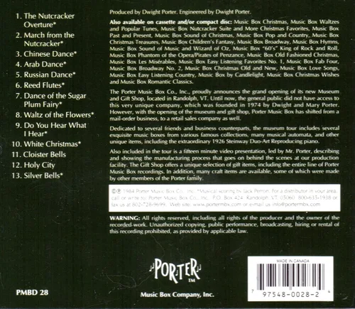 Vista 2 de Caja de música Cascanueces Suite CD