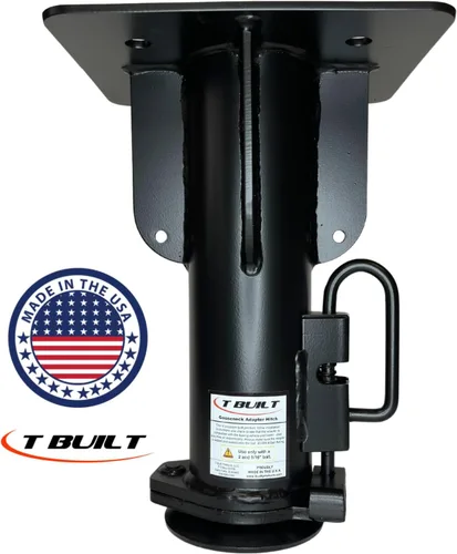Vista 2 de T Built 15" quinta rueda para cuello de cisne adaptador Hitch
