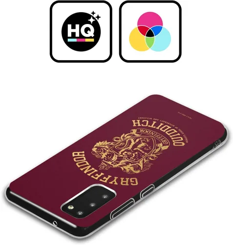 Vista 2 de Head Case Designs Funda de gel suave con licencia oficial de Harry Potter Gryffindor Quidditch Deathly Hallows X compatible con Samsung Galaxy A13