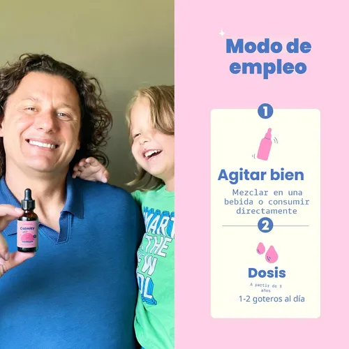 Vista 6 de JoySpring Calmify - Citrato de magnesio líquido para niños, sin azúcar, sin gluten, suplemento calmante con manzanilla, apoyo natural para niños