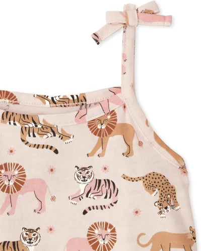Vista 4 de The Childrens Place Camiseta sin mangas de moda para bebés y niñas pequeñas