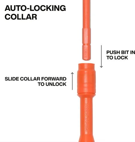 Vista 3 de Klein Tools 32310INS Juego de destornilladores de precisión con aislamiento múltiple y multibroca 10 en 2, collar de bloqueo automático