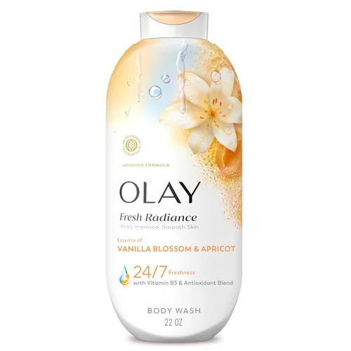 Vista 16 de Olay Gel de baño para mujer, Fresh Radiance, frescura amante de la piel 24/7, visiblemente radiante, limpiadores a base de plantas, vitamina B3