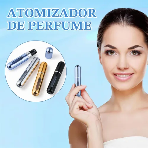 Vista 5 de 4PCS botella de perfume de viaje recargable, mini atomizadores