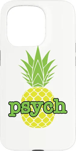 Vista 14 de Funda blanca para iPhone 16 Psych Pineapple Fruit