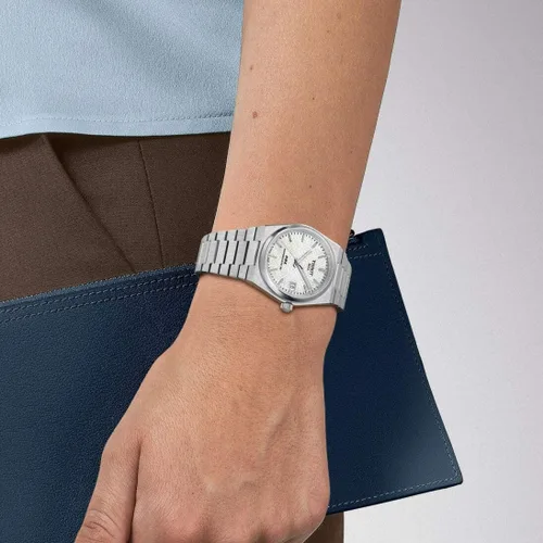Vista 4 de Tissot PRX Powermatic 80 1.378 in, Gris