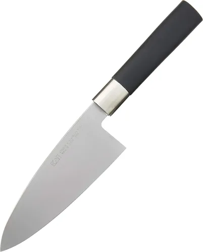 Vista 11 de Cuchillo de pan Wasabi Kai de 9 pulgadas, las serraciones anchas son suaves con el pan, el mango cómodo ofrece un agarre seguro en condiciones