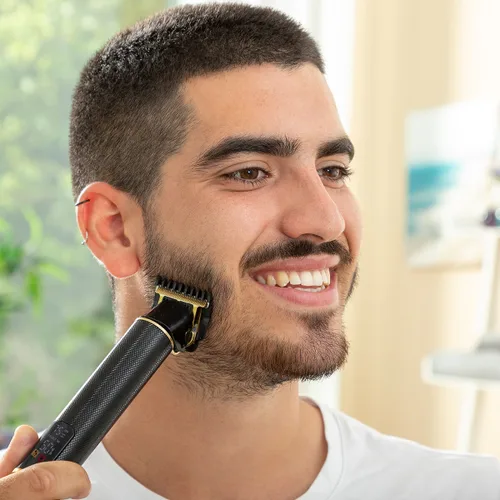 Vista 7 de Cortapelos Profesional Recargable con Accesorios Triher InnovaGoods