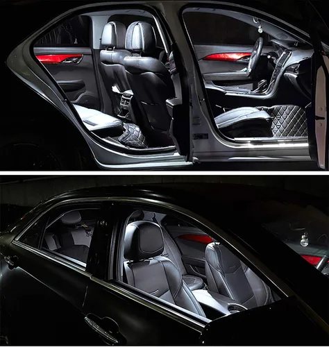 Vista 5 de AWALITED 12 piezas de kit de luces LED interiores para Chevy Silverado, luces de mapa y cúpula súper brillantes, bombillas de repuesto para todos