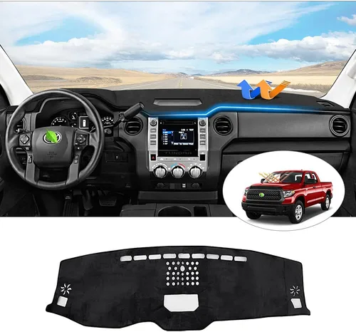 Vista 35 de CARTIST Cubierta de tablero Compatible con Toyota 4Runner 2010-2023 2024 Cubierta de tablero para 4Runner Accesorios Alfombra antideslizante