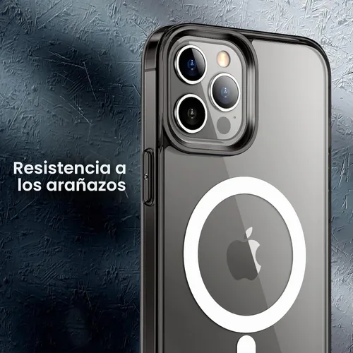 Vista 7 de JETech Funda magnética para iPhone 12 Pro Max, color negro