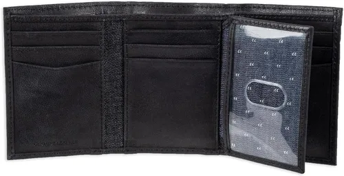 Vista 2 de Levi's Men's Trifold Wallet-Sleek and Slim Includes Id Window and Credit Card Holder