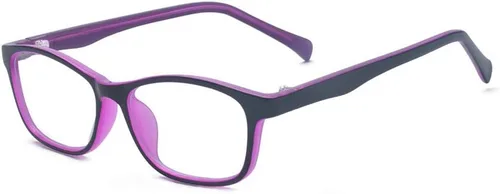Vista 8 de Gafas de sol para niños, antiazules, rectangulares, antigolpes, con luz azul, UV400, antirreflejos, Negro