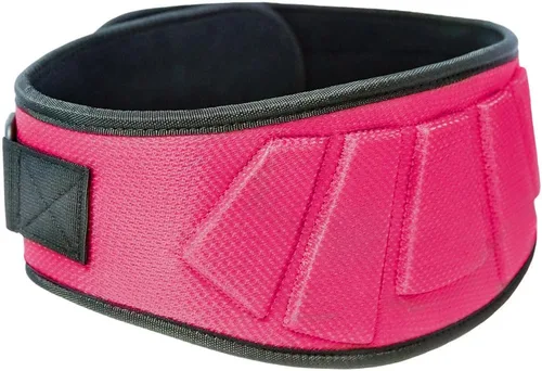 Vista 7 de Meister Cinturón de levantamiento de pesas de neopreno contorneado 6" soporte trasero Contoured support with lightweight mobility for squats