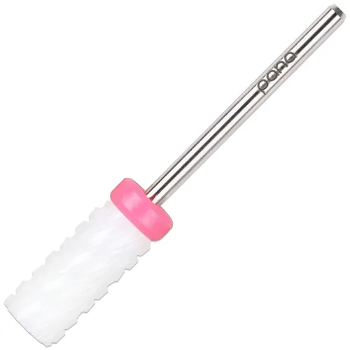 Vista 7 de PANA Broca de cerámica de barril grande de 3/32 pulgadas, grano grueso 2X - Broca de uñas acrílicas o de gel duro de eliminación rápida