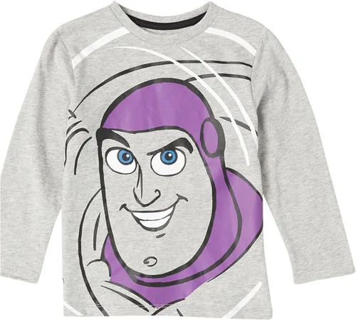 Vista 4 de Camiseta de manga larga Spotted Zebra, marca Tienda, de Disney, Star Wars, Marvel, para niño