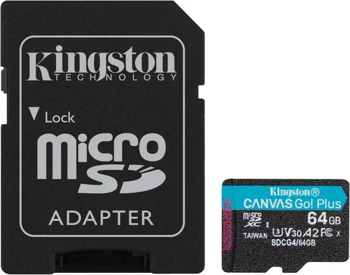 Vista 9 de Kingston Canvas Go Plus 512GB Tarjeta microSD Hasta 200 MB/s Clase 10, UHS-I, U3, V30, A2 SDCG4/512GB Hasta 200 MB/s, UHS-I, V30, U3, Clase