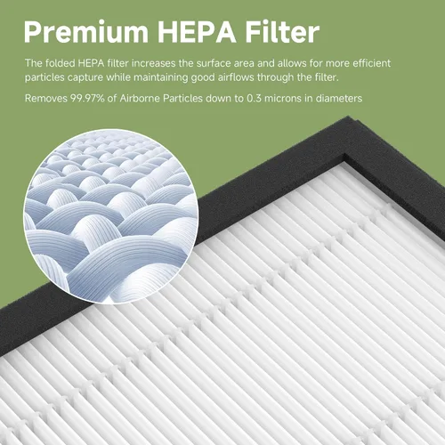 Vista 4 de Paquete de 4 filtros de repuesto de carbón activado DH02 3 en 1 compatibles con deshumidificador Tenergy Sorbi DH02 2 en 1 (33.8 fl oz), Afloia AQ8
