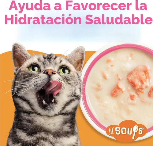 Vista 4 de Purina Friskies Lil' Soups Lil' Grillers & Lil' Slurprises complemento alimenticio para gatos