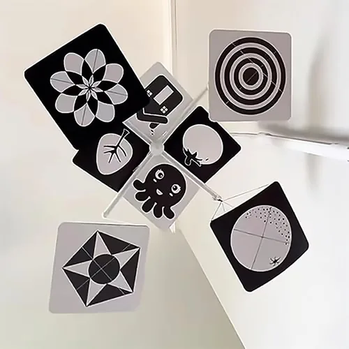 Vista 2 de Brazo móvil de la cuna de la música de 26 pulgadas DIY con el Blanco DIY