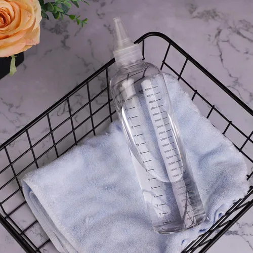 Vista 7 de Segbeauty Botellas de tinte para el cabello de 16.9 onzas, 2 botellas aplicadoras de color de cabello medidas recargables de 16.9 fl oz, botella