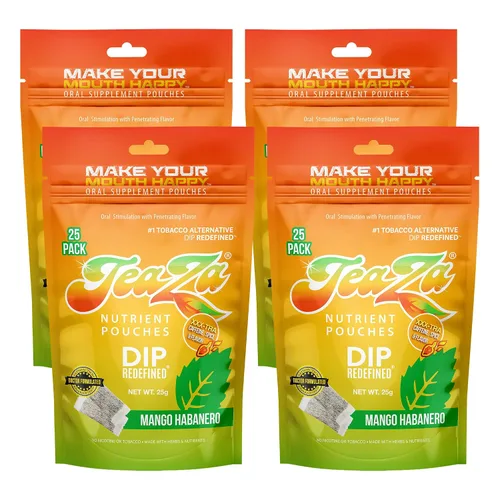 Vista 26 de Teaza Bangin' - Bolsas energéticas de hierbas alternativas al tabaco sin nicotina, bolsas de inmersión saludables para tabaco, sabor prémium a