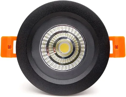 Vista 10 de LS-PRO Lámpara de techo empotrable LED de 3.5 pulgadas, 5 W, panel de aluminio delgado, lámpara de ducha resistente al óxido, IP65, impermeable