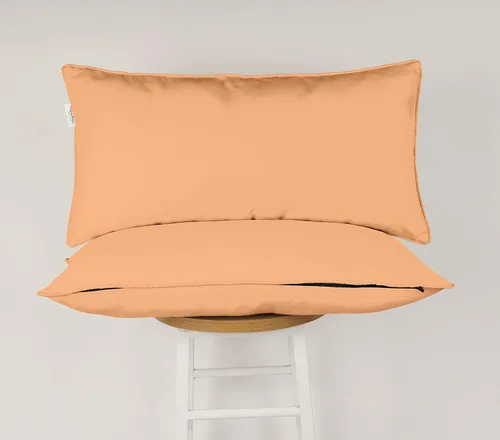Vista 12 de Funda de almohada lumbar de tela de poliéster para interiores y exteriores, impermeable, rectangular, para todo tipo de clima, para muebles