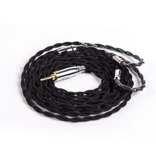 Vista 12 de KBEAR - Cable de auriculares de 4 núcleos y 2 pines [suave], cable de actualización 5N UPOCC Singel, cable desmontable IEM con enchufe de 0.098 in