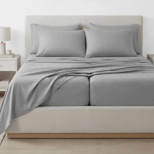 Vista 34 de Southshore Fine Living, Inc. Juego de sábanas de 4 piezas, 21 pulgadas de profundidad con sábana bajera, microfibra suave, sábana encimera de gran