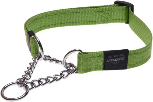 Vista 11 de Rogz Utility - Collar de perro de medio cheque reflectante de 1 pulgada, color naranja